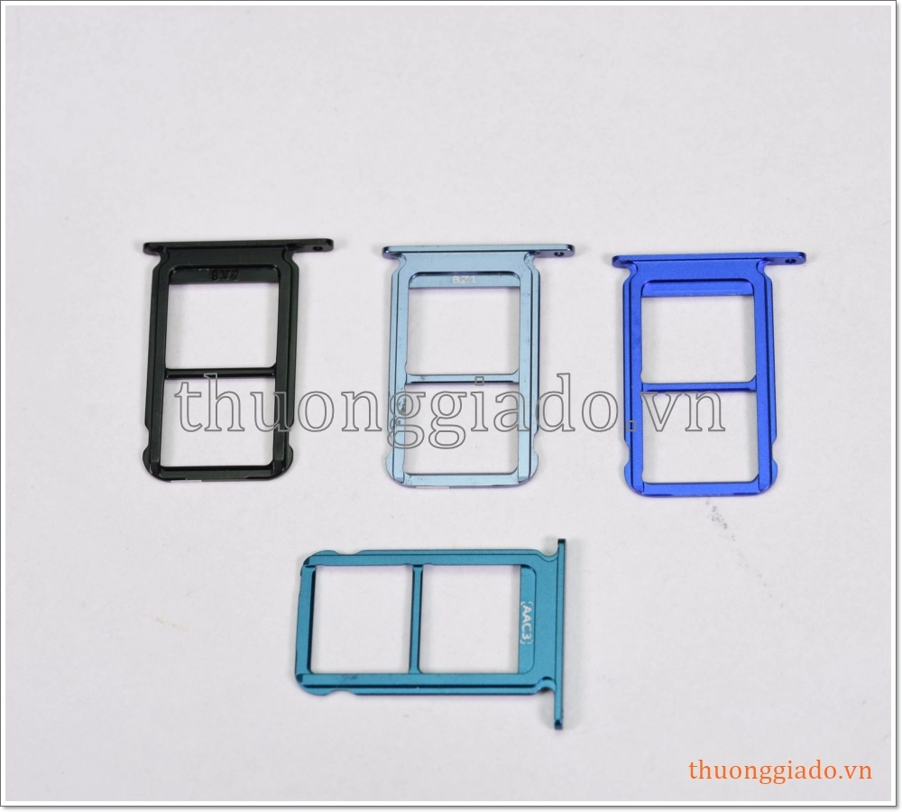 Khay sim Honor 10, bản 02 sim, hai ngăn đựng sim trong một (nano sim) Khay sim Honor 10, bản 02 sim, hai ngăn đựng sim trong một (nano sim)