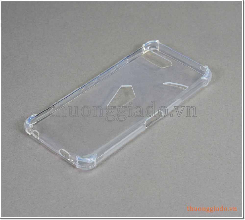Ốp lưng silicone Asus ROG Phone 2 (ốp dẻo trong suốt chống sốc 4 góc)