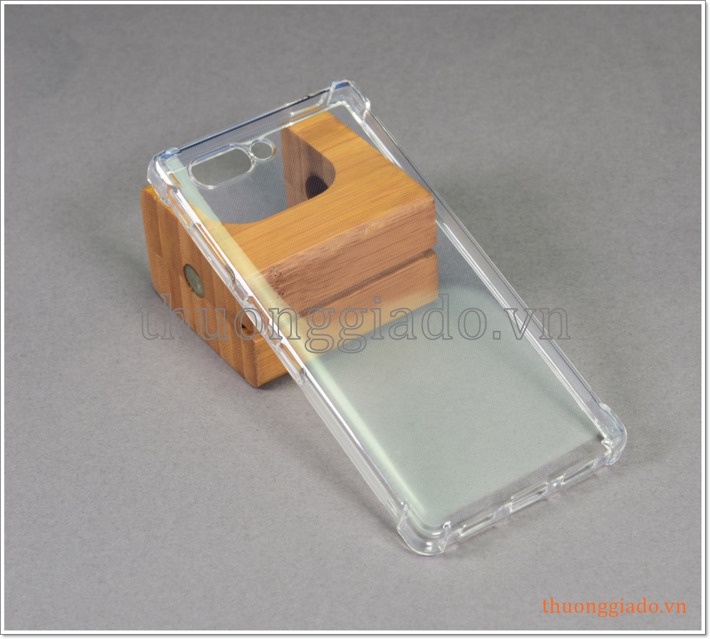 Ốp lưng silicone Blackberry Key 2/ Key2/ KeyTwo (ốp dẻo trong suốt chống sốc 4 góc)