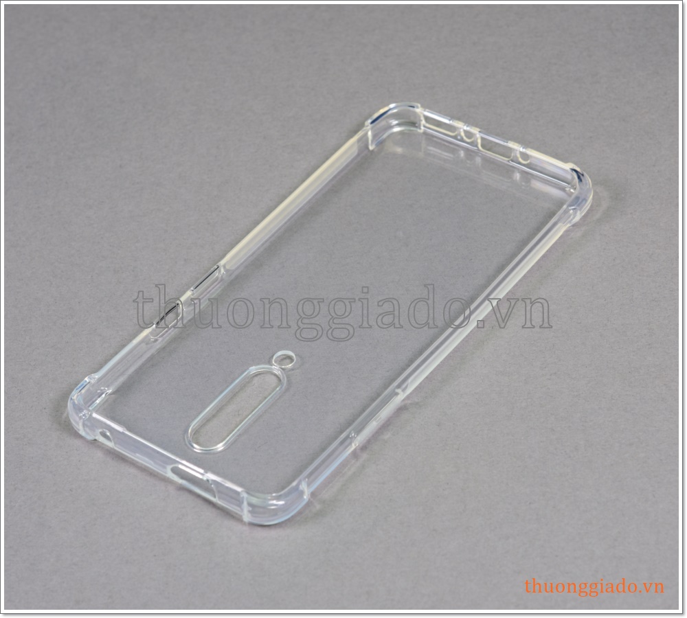 Ốp lưng silicone OnePlus 7 Pro (1+7 Pro), ốp dẻo trong suốt chống sốc 4 góc