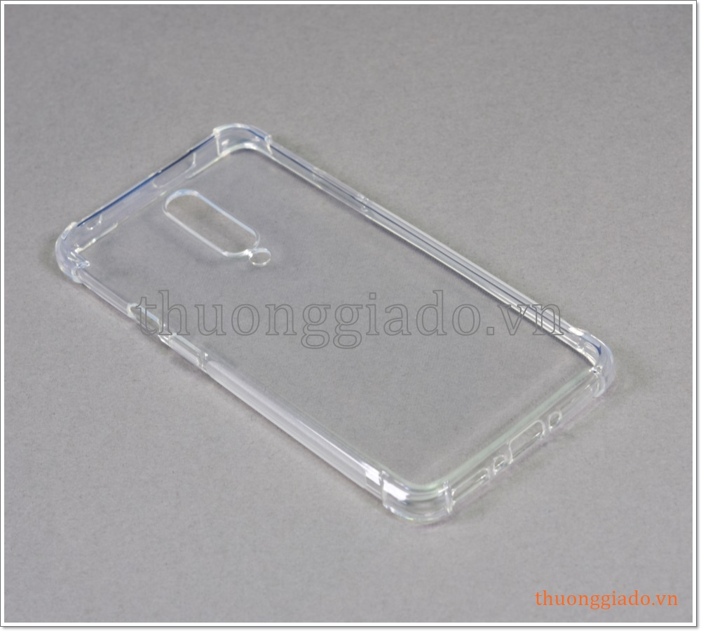 Ốp lưng silicone OnePlus 7 Pro (1+7 Pro), ốp dẻo trong suốt chống sốc 4 góc