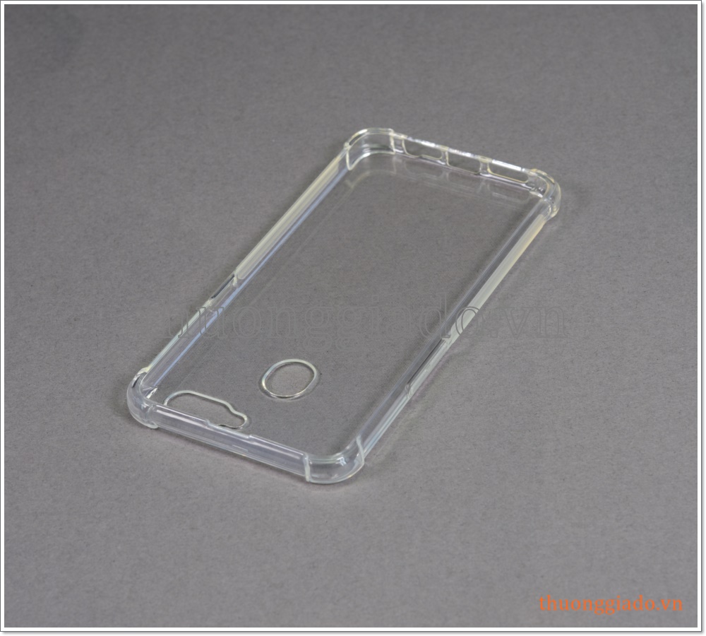 Ốp lưng silicone Oppo AX7/ Oppo A7 (ốp dẻo trong suốt chống sốc 4 góc)