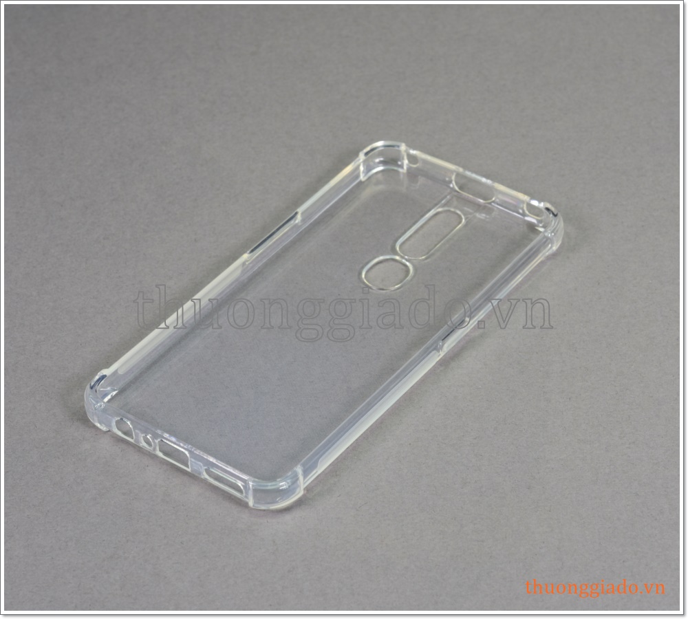 Ốp lưng silicone Oppo F11 Pro (ốp dẻo trong suốt chống sốc 4 góc)