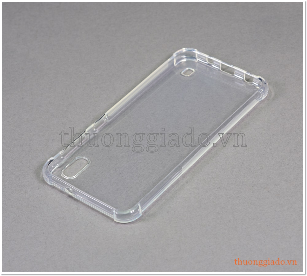 Ốp lưng silicone Samsung A10/ Galaxy A10 (ốp dẻo trong suốt chống sốc 4 góc)