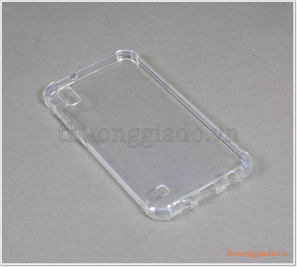 Ốp lưng silicone Samsung A10/ Galaxy A10 (ốp dẻo trong suốt chống sốc 4 góc)
