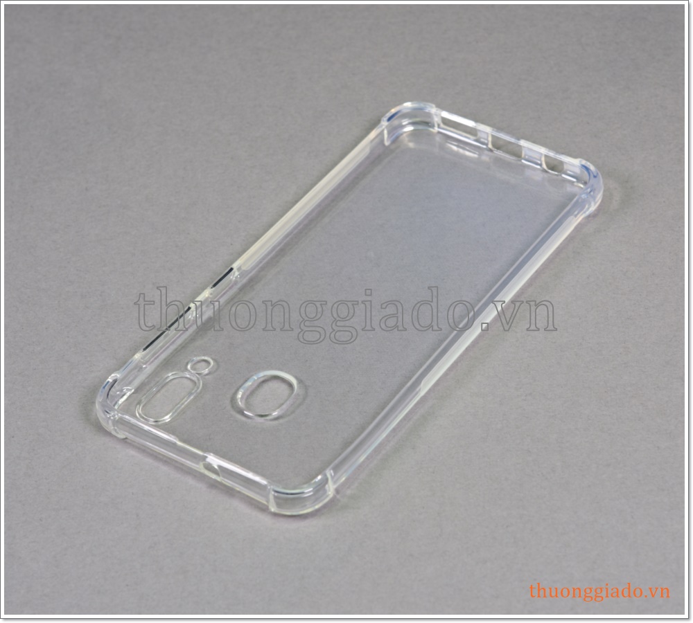 Ốp lưng silicone Samsung A30/ Galaxy A30 (ốp dẻo trong suốt chống sốc 4 góc)