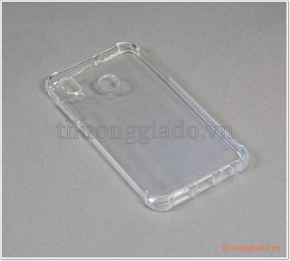 Ốp lưng silicone Samsung A30/ Galaxy A30 (ốp dẻo trong suốt chống sốc 4 góc)