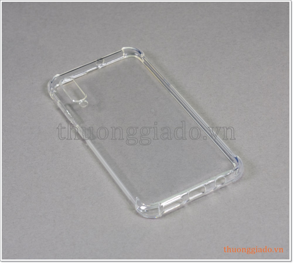 Ốp lưng silicone Samsung A50/ Galaxy A50 (ốp dẻo trong suốt chống sốc 4 góc)