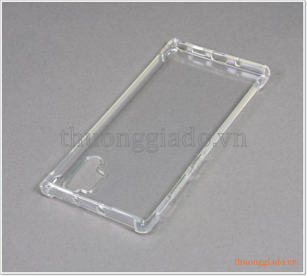 Ốp lưng silicone Samsung Note 10+/ N975/ N976 (ốp dẻo trong suốt chống sốc 4 góc)