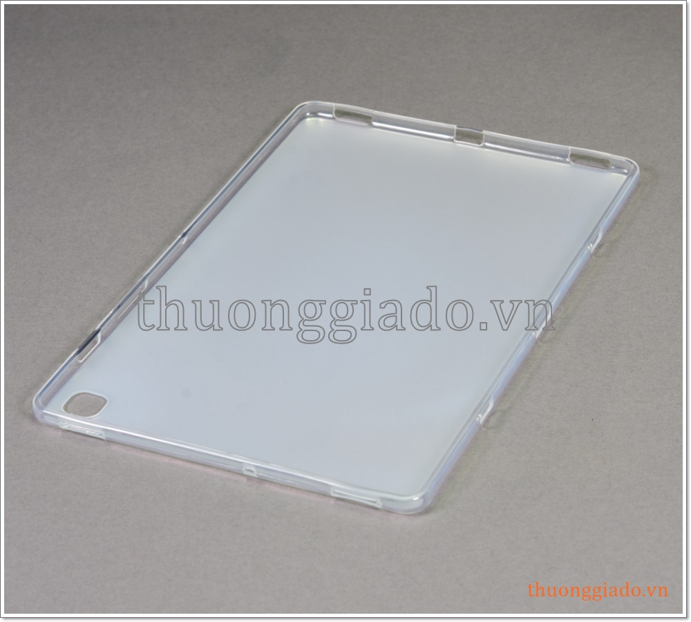 Ốp lưng silicone Samsung T727, T720, Samsung Galaxy Tab S5e (ốp dẻo lưng trắng đục)