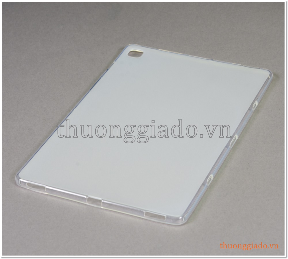 Ốp lưng silicone Samsung T727, T720, Samsung Galaxy Tab S5e (ốp dẻo lưng trắng đục)