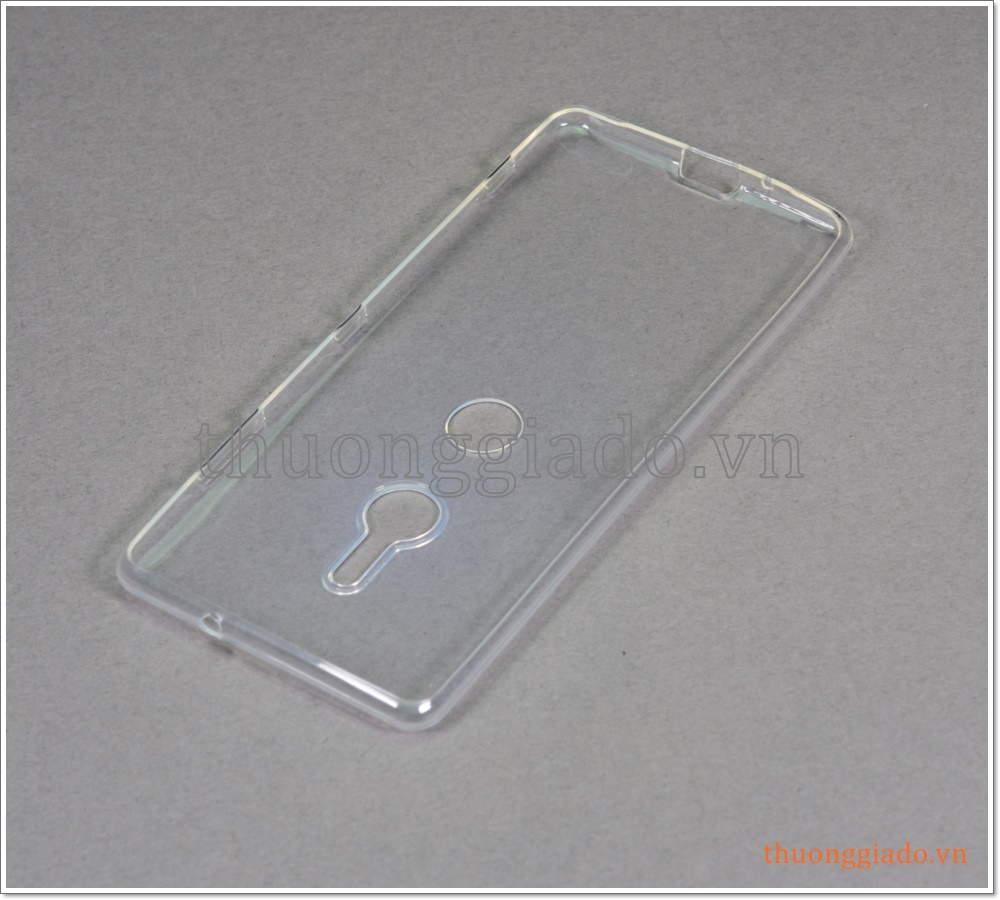 Ốp lưng silicone Sony Xperia XZ3 (6.0"), ốp dẻo trong suốt siêu mỏng