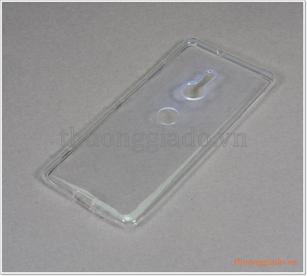 Ốp lưng silicone Sony Xperia XZ3 (6.0"), ốp dẻo trong suốt siêu mỏng