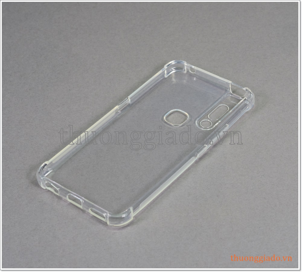 Ốp lưng silicone Vivo V15 (ốp dẻo trong suốt chống sốc 4 góc)