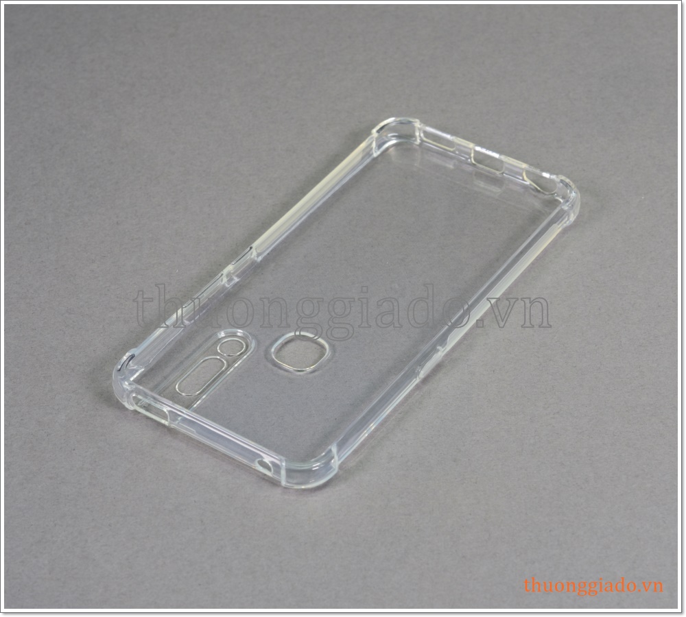 Ốp lưng silicone Vivo V15 (ốp dẻo trong suốt chống sốc 4 góc)