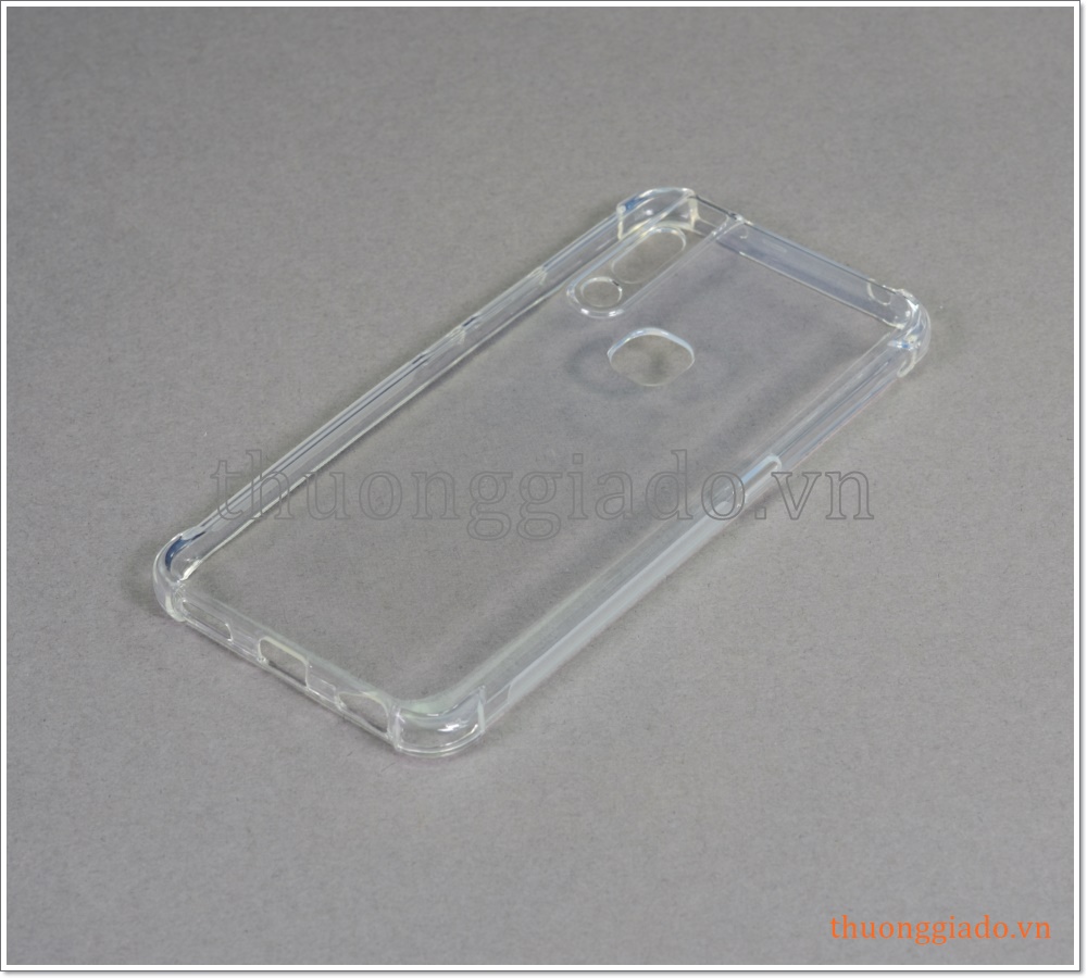 Ốp lưng silicone Vivo V15 (ốp dẻo trong suốt chống sốc 4 góc)