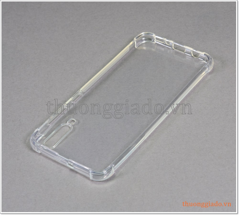 Ốp silicone Samsung A70/ Galaxy A70 (ốp dẻo trong suốt chống sốc 4 góc)