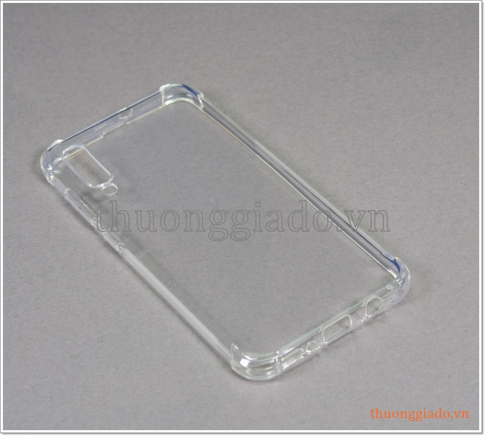 Ốp silicone Samsung A70/ Galaxy A70 (ốp dẻo trong suốt chống sốc 4 góc)