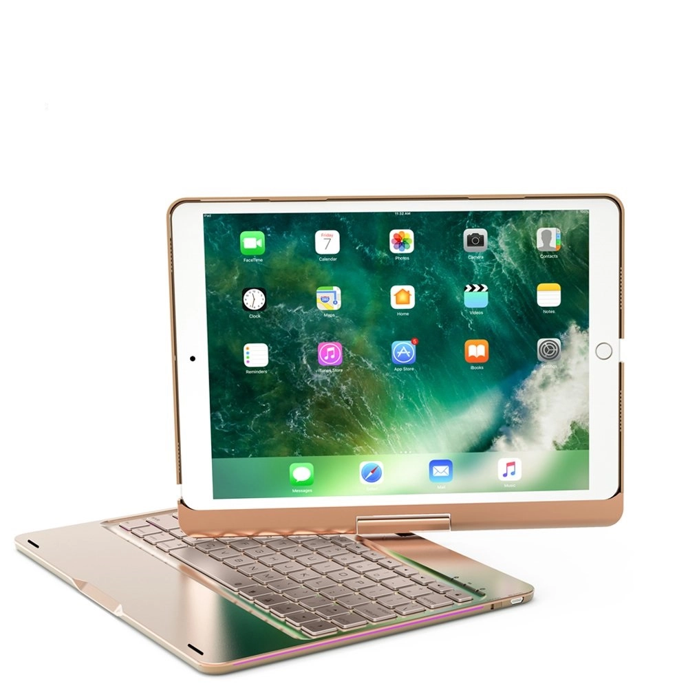Bàn phím bluetooth iPad Pro (10.5"), Note Kee F360, xoay 360 độ