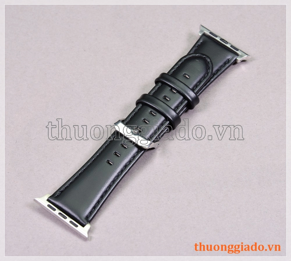 Dây đồng hồ Apple Watch 44mm/ Apple Watch 42mm (chất liệu da bò, nhiều màu)