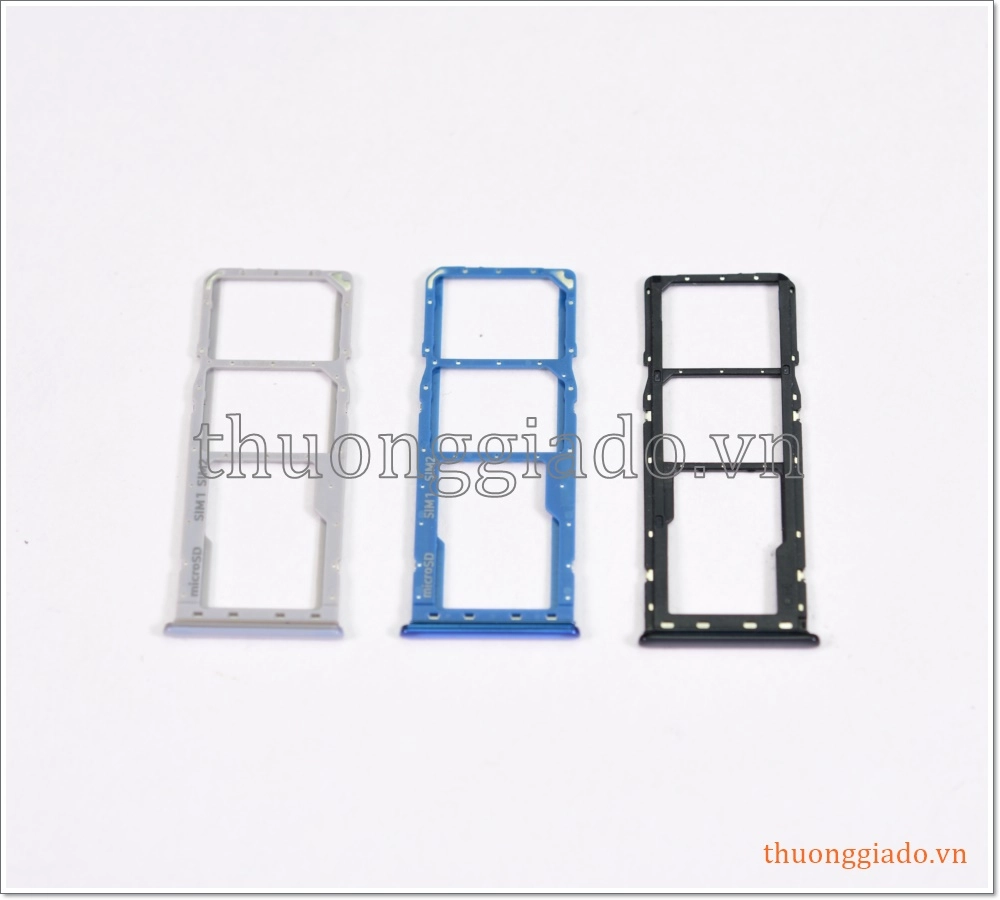 Khay sim Samsung Galaxy A50, Galaxy A30, Galaxy A20, kèm ngăn đựng thẻ nhớ micro sd/ tf
