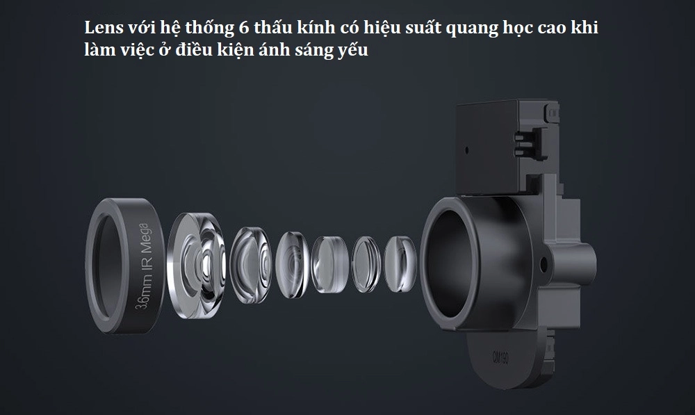 Camera giám sát thông minh xoay 360 độ Xiaomi Xiaobai 1080P (JTSXJ01CM)