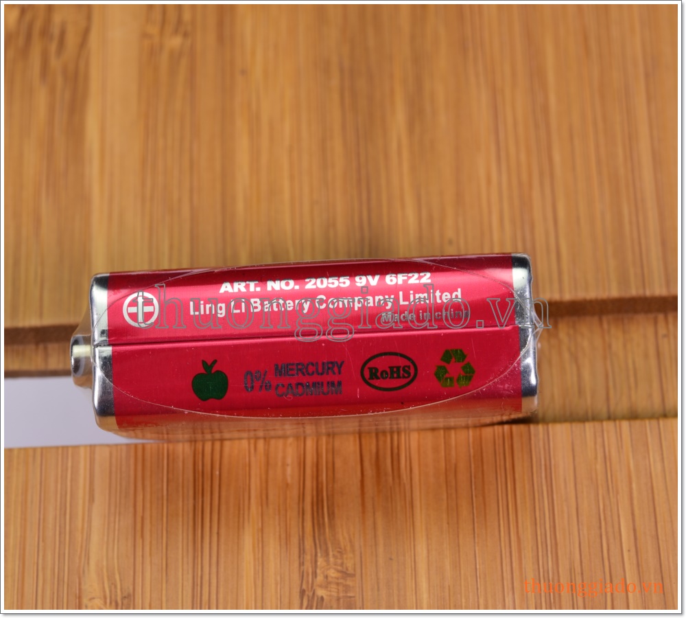 Pin 9 Volt (9V) dùng một lần (không sạc được) 2055 9V 6F22