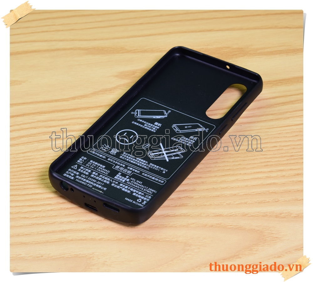 Pin dự phòng Huawei P30 (6.1 inch) 4700mAh kiêm ốp lưng bảo vệ chống sốc