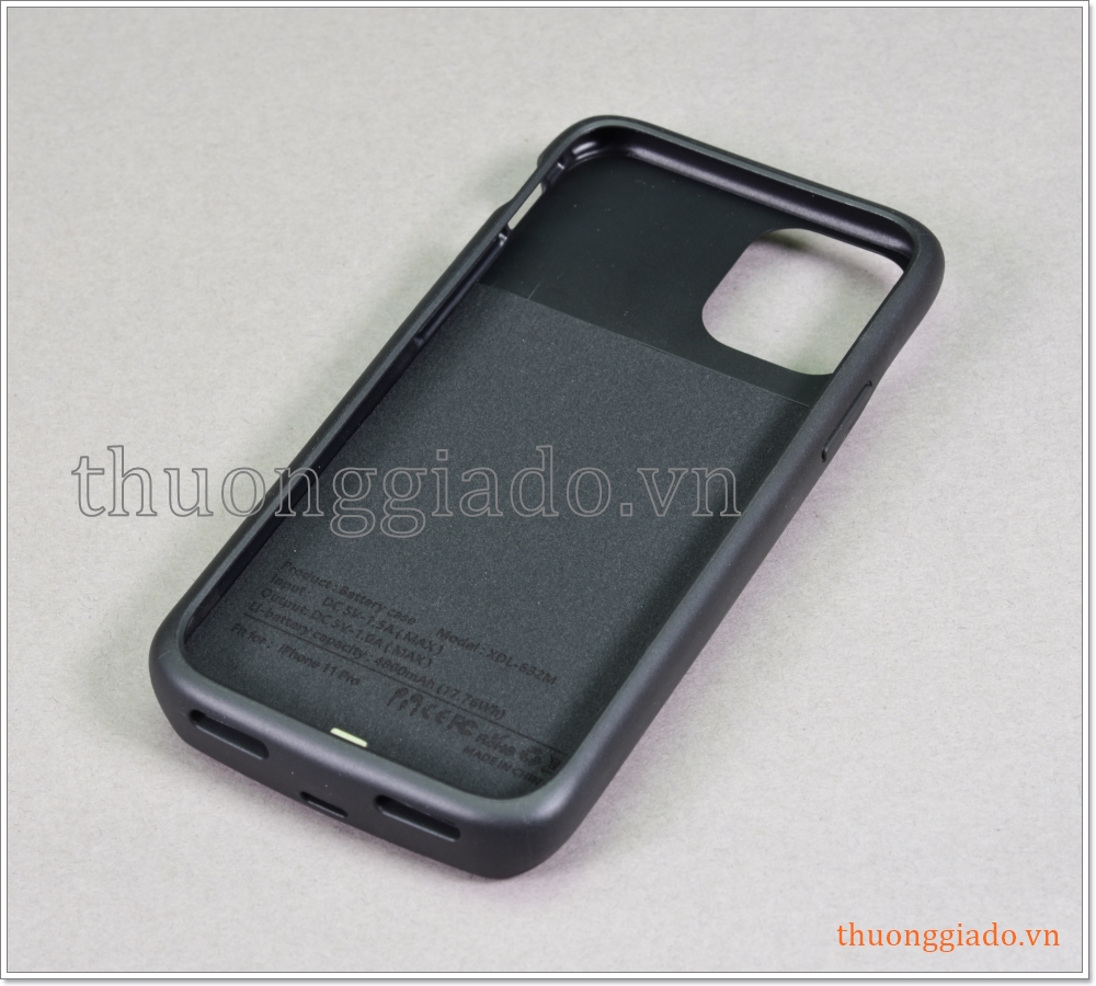 Pin sạc dự phòng iPhone 11 Pro (5.8 inch) kiêm ốp lưng bảo vệ, dung lượng 4800mAh