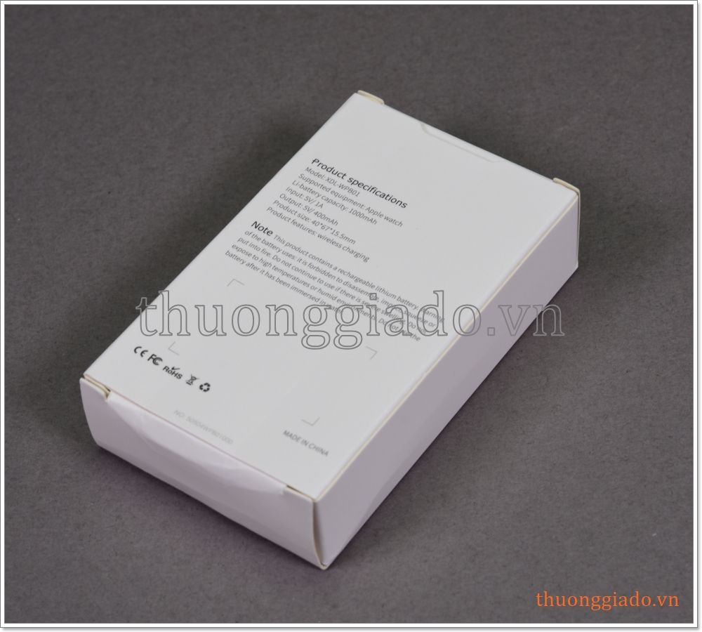 Pin sạc dự phòng không dây cho đồng hồ thông minh Apple Watch