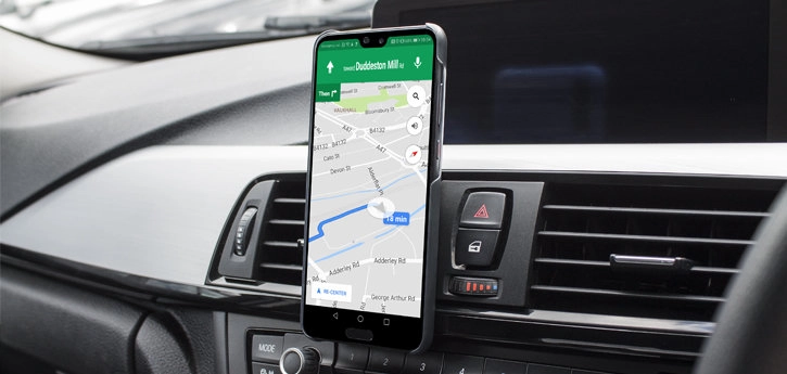 Ốp lưng Huawei P20 (5.8") kèm đế hít từ tính giữ điện thoại trên ô tô