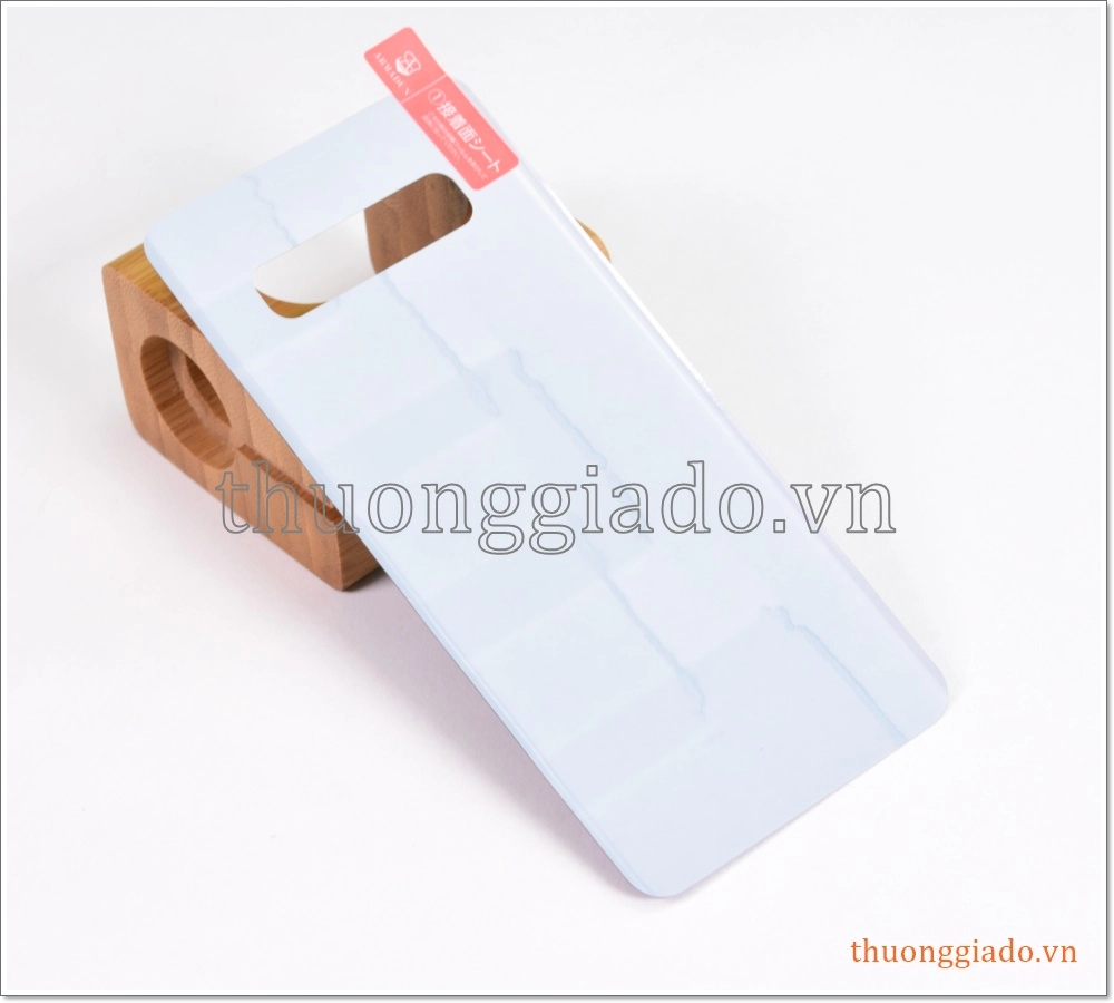 Miếng dán lưng Samsung Galaxy S10+, S10 Plus, G975 (vân Carbon) Miếng dán lưng Samsung Galaxy S10+, S10 Plus, G975 (vân Carbon)