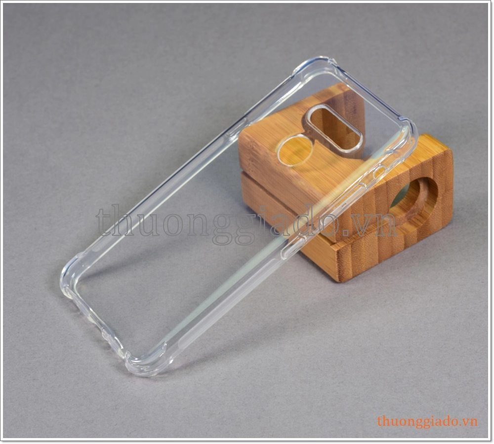 Ốp lưng silicone LG G8 ThinQ bản 2 camera sau (ốp dẻo chống sốc 4 góc)