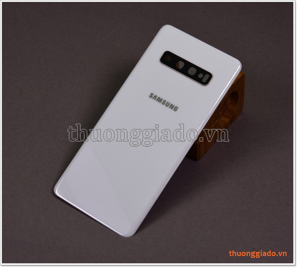 Thay nắp lưng Samsung Galaxy S10+/ G975 (gốm sứ) nắp lưng kèm kính camera sau