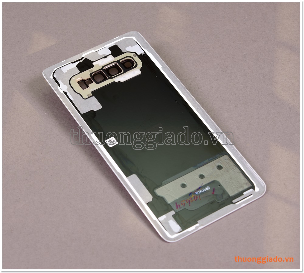 Thay nắp lưng Samsung Galaxy S10+/ G975 (gốm sứ) nắp lưng kèm kính camera sau