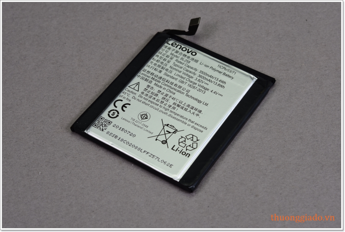 Thay pin Lenovo Vibe X3 BL258 3500mAh li-ion Polymer Battery