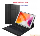 Bàn phím bluetooth cho iPad 10.2" 2019 (có touchpad), kèm bao da cầm tay