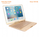 Bàn phím bluetooth iPad Pro (10.5"), Note Kee F360, xoay 360 độ