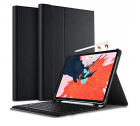 Bàn phím bluetooth iPad Pro 11 inch, kèm bao da, có ngăn đựng bút