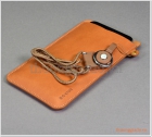 Bao da đeo cổ iPhone 11 Pro (5.8 inch), iPhone XS (5.8"), chất liệu da bò hiệu G-CASE