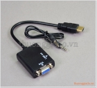 Cáp chuyển đổi HDMI ra VGA (cổng dương)