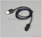 Cáp sạc usb đầu hít từ tính cho tai nghe bluetooth Huawei (chuẩn chân sạc Pogo)