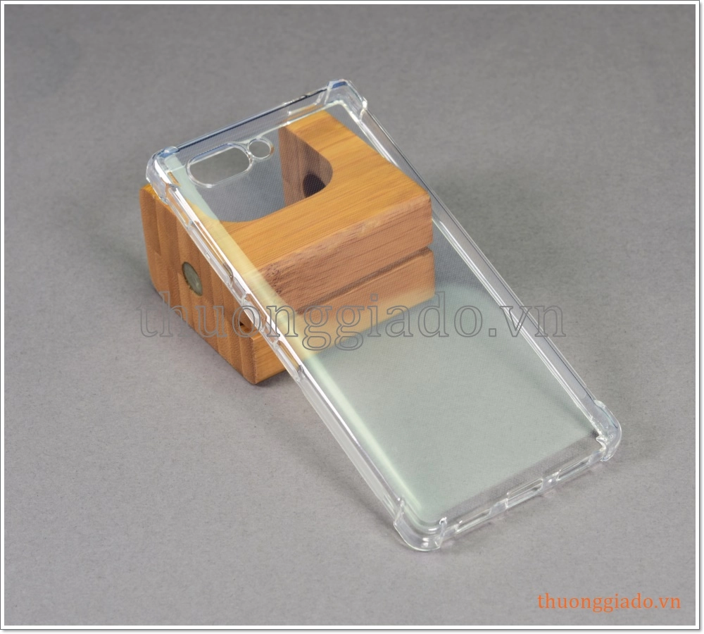 Ốp lưng silicone Blackberry Key 2/ Key2/ KeyTwo (ốp dẻo trong suốt chống sốc 4 góc)