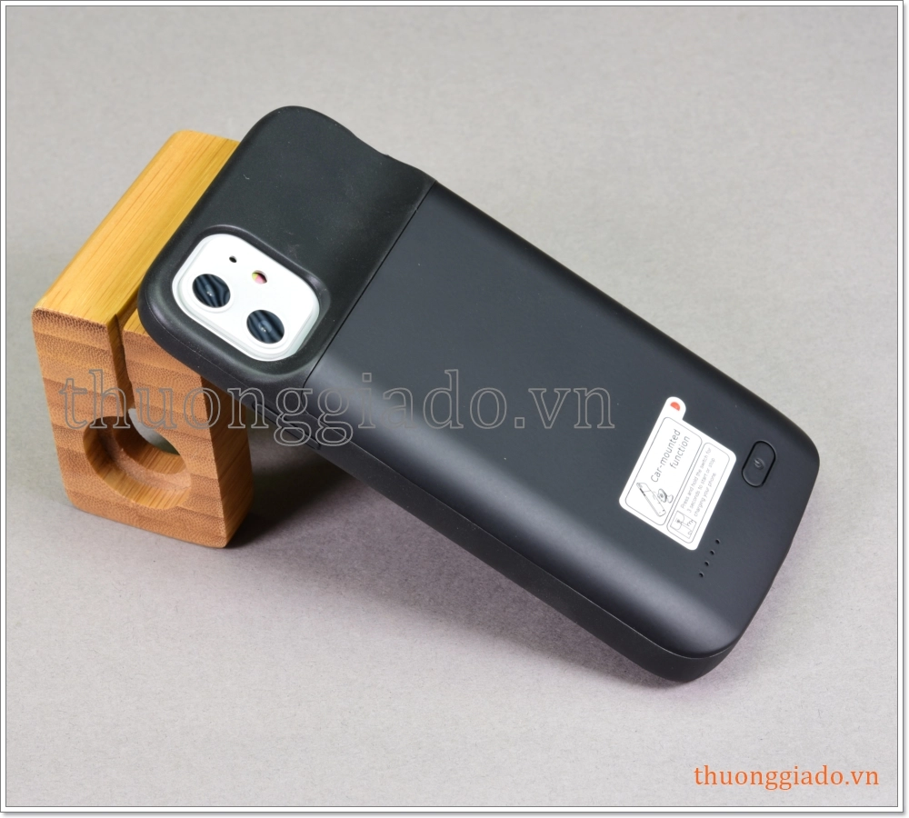 Pin sạc dự phòng iPhone 11 (6.1 inch) kiêm ốp lưng bảo vệ, dung lượng 5000mAh