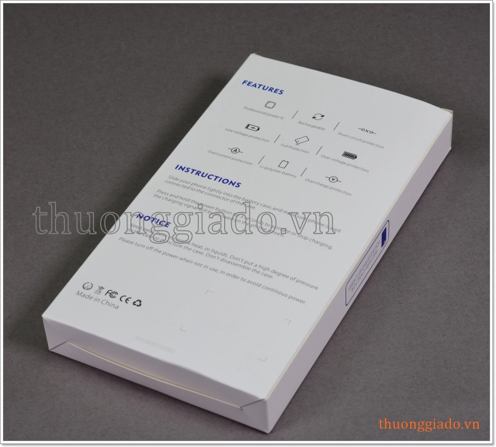 Pin sạc dự phòng iPhone 11 (6.1 inch) kiêm ốp lưng bảo vệ, dung lượng 5000mAh