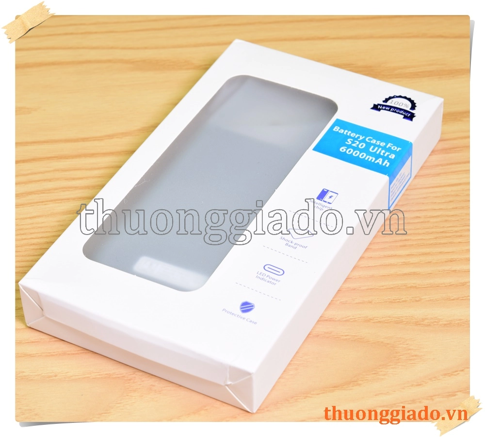 Samsung Galaxy S20 Ultra (G988) - Ốp lưng kiêm pin dự phòng 6000mAh Samsung Galaxy S20 Ultra (G988) - Ốp lưng kiêm pin dự phòng 6000mAh