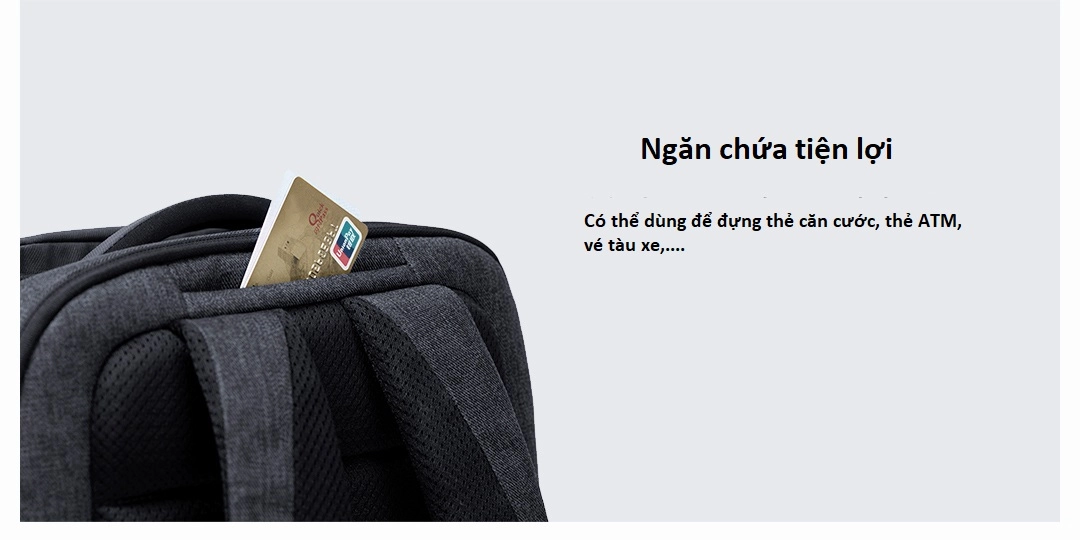 Ba lô (balo) du lịch đa năng Xiaomi 26L - XMSJB02RM (thế hệ 2)