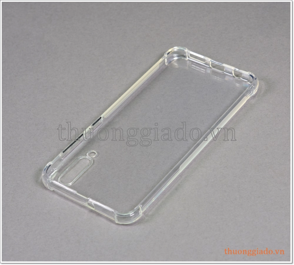 Ốp lưng silicone Samsung A50/ Galaxy A50 (ốp dẻo trong suốt chống sốc 4 góc)