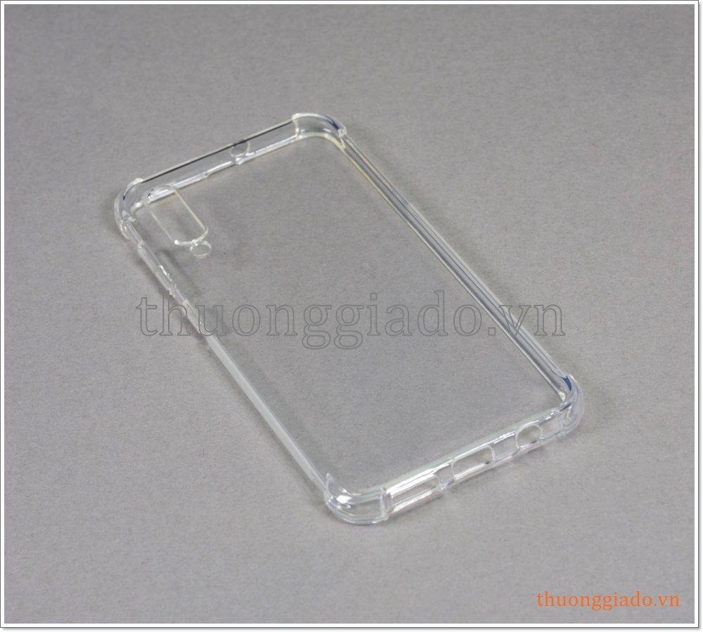 Ốp lưng silicone Samsung A50/ Galaxy A50 (ốp dẻo trong suốt chống sốc 4 góc)