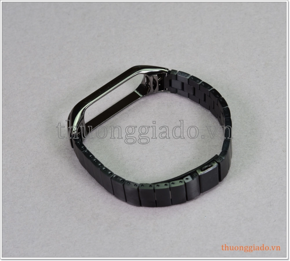 Dây vòng đeo tay Mi Band 4 (thép không gỉ, mỗi hàng một mắt) Dây vòng đeo tay Mi Band 4 (thép không gỉ, mỗi hàng một mắt)